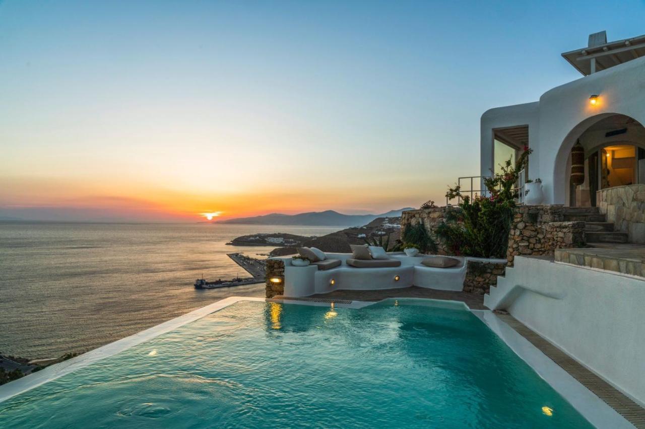 Villa Ruby By Mykonos Rocks Mykonos Town Bagian luar foto